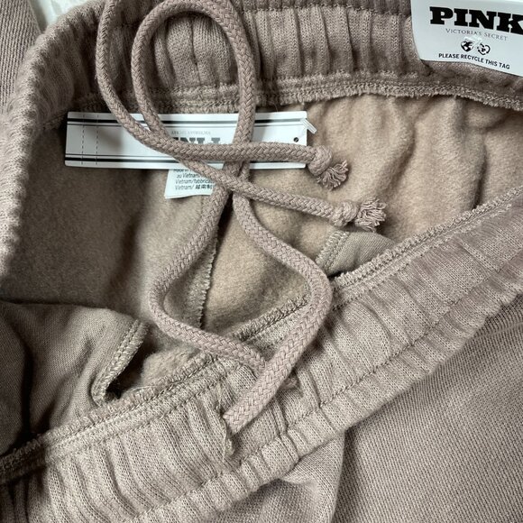 NWT - PINK Victoria's Secret - S - Ivy Fleece Sweatpants - High Rise Relaxed Fit - Picture 11 of 16